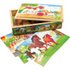 Bino Puzzle v krabičke Zvieratká