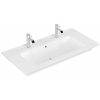 Villeroy & Boch Venticello umývadlo 100x50 cm obdĺžnik klasické umývadlo-umývadlo na nábytok-umývadlo s doskou biela 4104AKRW