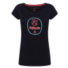 Dámske tričko s krátkym rukávom Rafiki Jay dark navy (rafiquita) XS