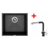 Sinks FRAME 457 Metalblack + Mix 3 P GR G8074