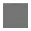 Villeroy & Boch Architectura MetalRim - Sprchová vanička, 80x80 cm, antracit UDA8080ARA115V-1S