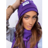 Dámska tepláková VSB čiapka fialová