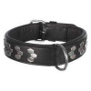 Obojok ACTIVE kožený - čierny L: 45-55cm/40mm