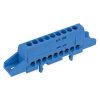 ELCON s.r.o. Rozbočovací mostík (E 1x9 N) – Modrý, 63A, 9 svoriek, DIN