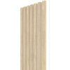 Wall Concept akustický panel Dub sivý, biely filc + MDF, 2750 x 285 x 21 mm 0,78m²