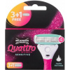 Wilkinson Sword Quattro for Women Sensitive 4 ks