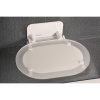 RAVAK CHROME Sprchové sedadlo biele, B8F0000028