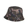 Obojstranný klobúk - Fox Khaki /Camo Reversible Bucket Hat