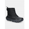 Topánky Crocs Echo Boot Z Shield dámske, čierna farba, na plochom podpätku, jemne zateplené, 210315