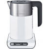 Bosch TWK8611P rýchlovarná kanvica 1,5 l 2400 W antracit, nehrdzavejúca oceľ, biela