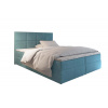 Čalúnená posteľ boxspring LENY - Cosmic 05 / 140x200 / s vrchným matracom