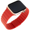 FIXED Silicone Magnetic Strap pre Apple Watch 42/44/45/Ultra 49mm červený FIXMST-434-RD