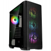 BitFenix skříň Nova Mesh SE TG ARGB / ATX / 4x120mm ARGB / USB 3.0 / tvrzené sklo / černá (BFC-NSE-300-KKGSK-4A)