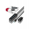 AXAGON HUE-S2BP, 4x USB3.0 CHARGING hub 1.2m kabel, vč. AC adapteru (HUE-S2BP)
