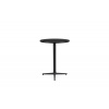 Normann Copenhagen Stôl Allez, malý, okrúhly, 3 nohy – čierny dub