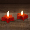 LED čajová sviečka 2 ks / blister