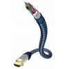 Inakustik 0042310 HDMI kábel 10 m, HDMI Typ A (štandardný), modrý