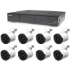 AVTECH Kamerový systém – 1× DVR DGD1009AV, 8× 5 MPX Bullet kamera DGC5105TS, 4× napajecí zdroj