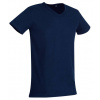 Tričko STEDMAN BEN V-NECK Marina Blue modrá XXL