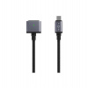 FIXED kábel USB-C/MagSafe 3, 2m, 140W, sivý (FIXD-MS3-GR)