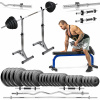 Sada kulturistov je aktívna.pl 88 kg (Silové cvičenie set 128 kg domáca telocvičňa)