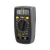 Digitálny vreckový multimeter Rebel MIE-RB-33B, sivý