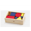 Logické kocky Viga 56164 geometrické obrazce