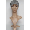 Bambusový turban Grey Melange