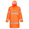 Portwest H442 Hi-Vis Reflexná pláštenka do dažďa 100 cm oranžová XS
