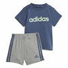Športová súprava pre bábätká Adidas I Lin Co Set Infantil Modrá Sivá Viacfarebná