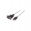 MANHATTAN Prevodník USB na sériový port (USB AM/DB9M, RS232), Polybag (205153)