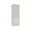 Rozvodnica pod omietku 48+8 modulov IP40 biele plechové dvere 107104