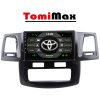 TomiMax Toyota Hilux Android 14 autorádio s WIFI, GPS, USB, BT HW výbava: 8 Core 8GB+256GB HIGH