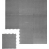 Gumová PODLAHA PUZZLE do posilňovne Ochranná podložka pod zariadenie šedá 1,8 x 1,8 m