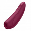 Satisfyer Curvy 1+ bezdotykový sací a vibračný stimulátor Rose Red