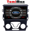 TomiMax Ford Mondeo MK5 Android 14 autorádio s WIFI, GPS, USB, BT HW výbava: QLED 8 Core 8GB+256GB HIGH - iba displej A,C