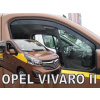 Opel Vivaro II 2014-2019 (predné-dlhé) - deflektory Heko