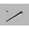 LED2 3310553D Závesné svietidlo LINO 150 LED, 49W, 3000K/3500/4000K, 5635lm, IP20, čierna, DALI