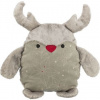 Xmas REINDEER - vianočný plyšový sob bez zvuku, 30 cm, látka/plyš