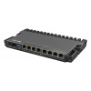 Mikrotik RB5009UG+S+IN router zapojený do sítě 2.5 Gigabit Ethernet Černá