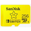 SanDisk MicroSDXC karta 256GB for Nintendo Switch (R:100/W:90 MB/s, UHS-I, V30,U3, C10, A1) licensed Product,Super Mario SDSQXAO-256G-GNCZN