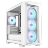 Asus A23 PLUS TG ARGB PC skrinka biela; 90DC00K3-B19010