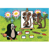 DINO Puzzle Krtko maliarom 24 dielikov