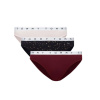 TOMMY HILFIGER DÁMSKE BIKINY 3-PACK FIGS XS