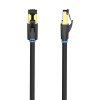 Sieťový kábel CAT8 SFTP Vention IKABQ RJ45 Ethernet 40Gbps 20m Black