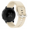 Remienok Pásik Silikónový Béžový Slučka univerzálny 20mm