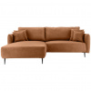 Livetastic ROHOVÁ SEDACIA SÚPRAVA, textil, koňaková - Online Only obývacie izby - 002310012371