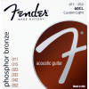 Fender Phosphor Bronze Acoustic Guitar Strings 11-50