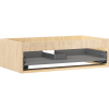 Mexen Box-A korpus skrinky pod umývadlo 80 cm, 1 zásuvka, dub - 91AX0-0800-235-1-81