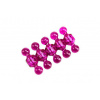 Magnetické figúrky neodymové magnety růžová, 10 ks, 11x17mm (MAG2TR)